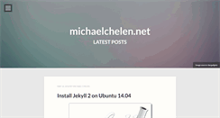 Desktop Screenshot of michaelchelen.net