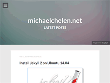 Tablet Screenshot of michaelchelen.net
